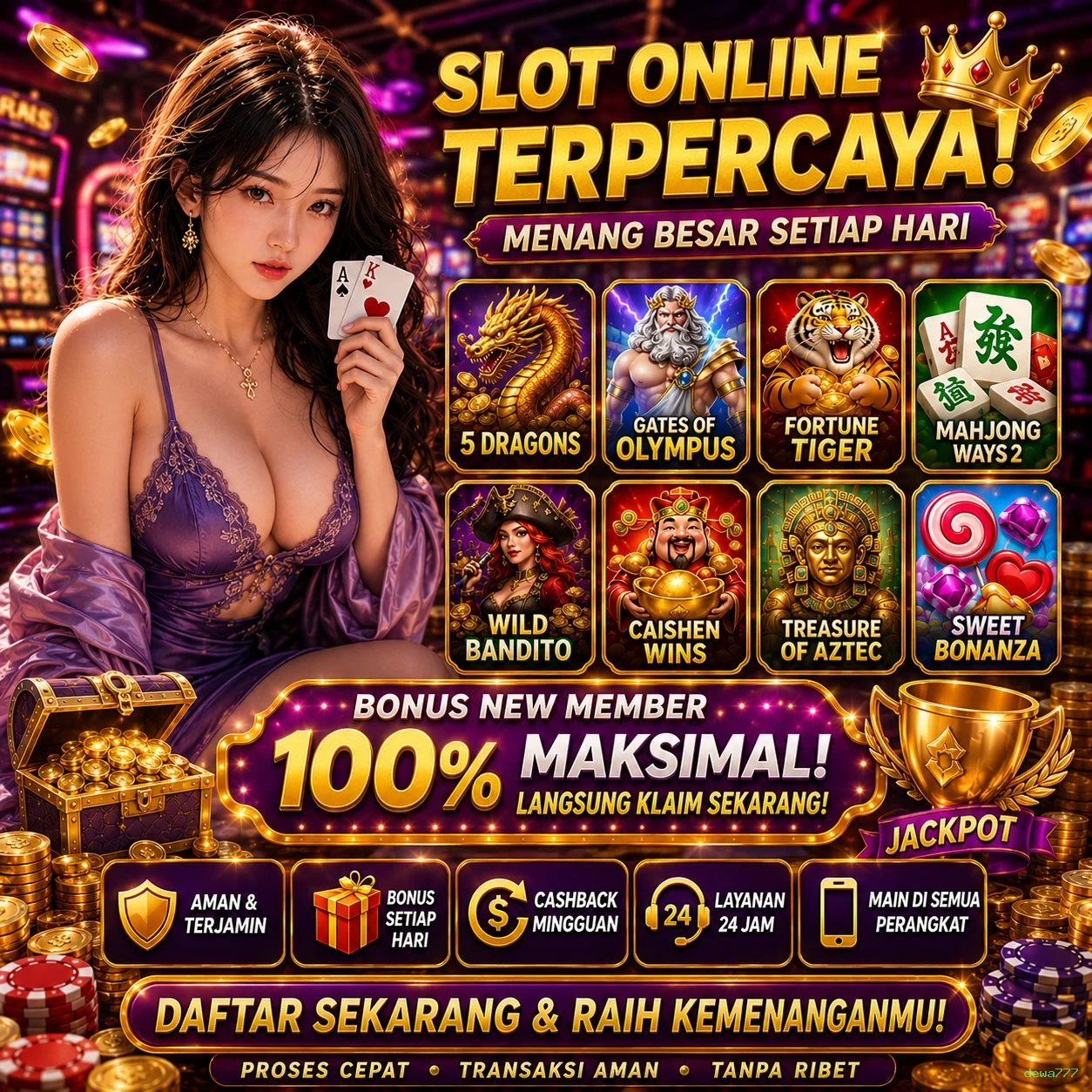 dewa777 Tutorial Pemain
